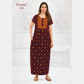 Pranjul Cotton Nighty 1444